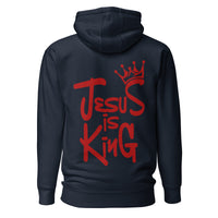 Navy Jesus Is King Hoodie