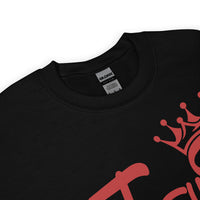 Close Up Of A Black Jesus Is King Sweatshirt