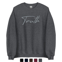 Truth Unisex Sweatshirt In Dark Colors