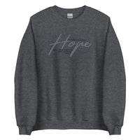 Hope Unisex Sweatshirt In Dark Colors